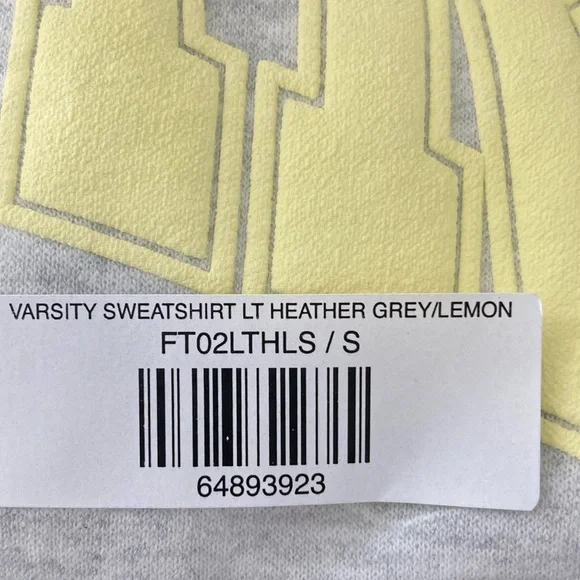 The Bar Gray and Yellow Sweatshirt - Picture 2 of 7